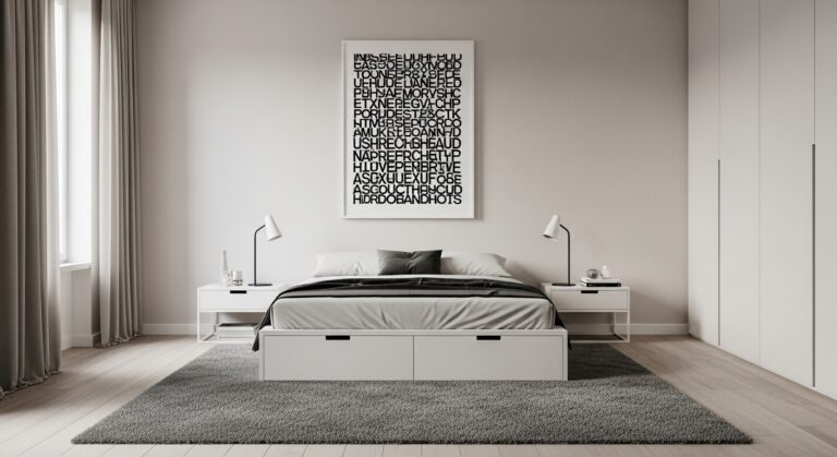 minimalist bedroom