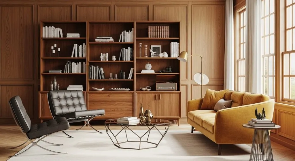 Whisk 4bdb06e52e mid century modern living room