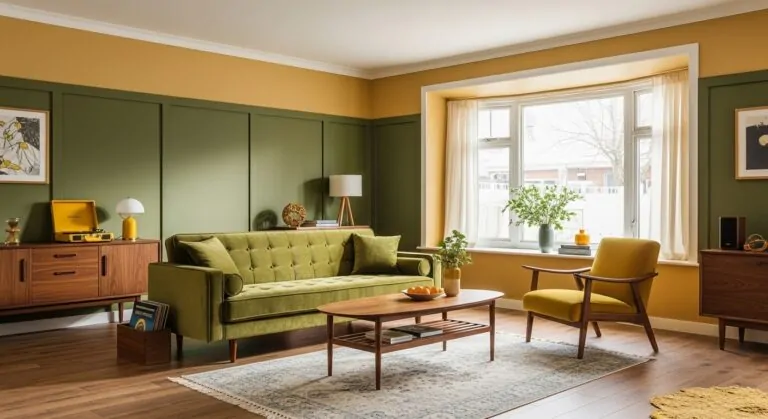 Mid Century Modern Living Room